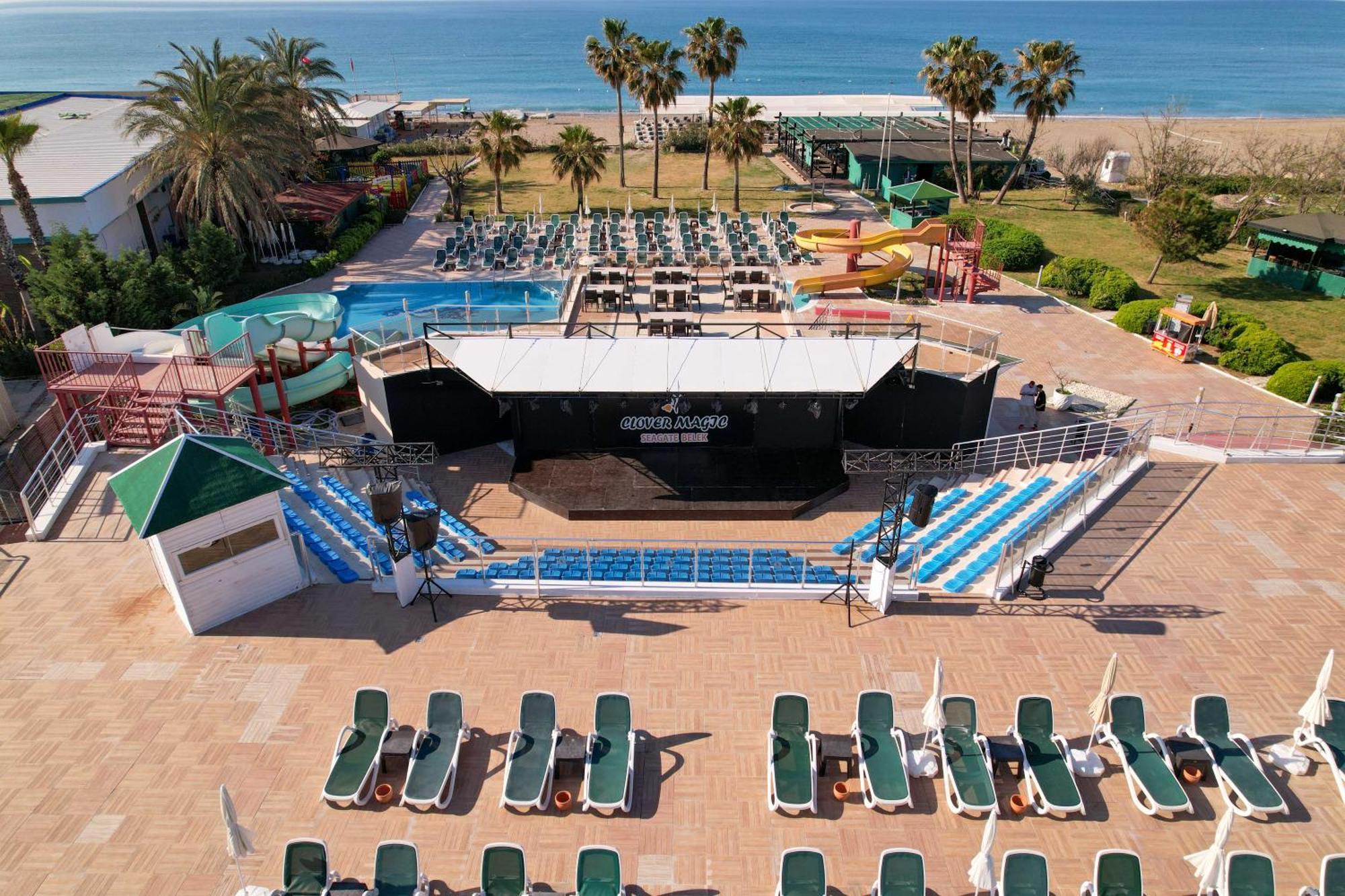 Clover Magic Seagate Belek Hotel อันตัลยา ภายนอก รูปภาพ